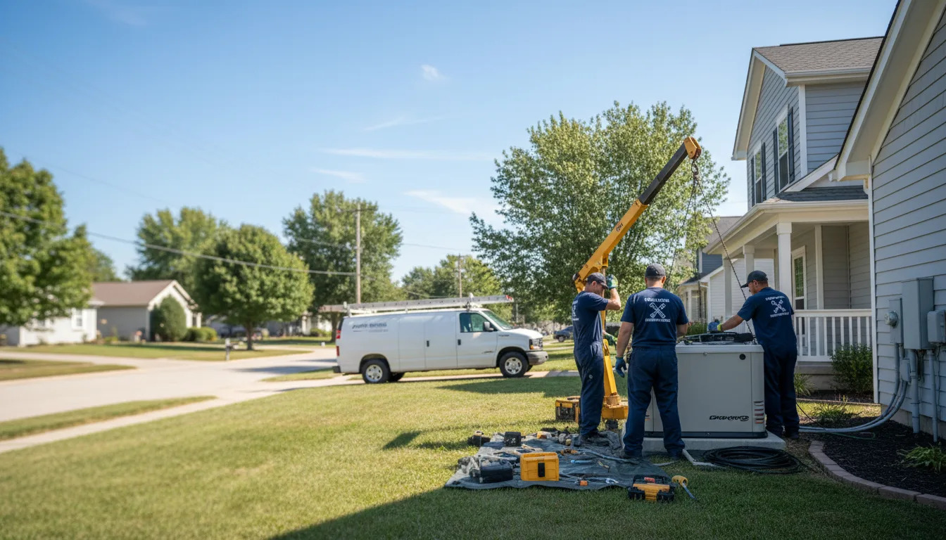 Generator Installation in Gilmore, AR near me